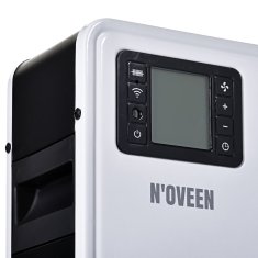 N'OVEEN Pametni konvektorski grelnik Noveen CH9099 XXL, Wi-Fi, 2300 W, s timerjem, daljinskim upravljalnikom in LCD zaslonom