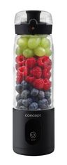 Concept Brezžični mešalnik za smoothie CONCEPT SM4001, 315 W, BPA prosto, IPX7 vodoodporen, kapaciteta 0,6 L, črn