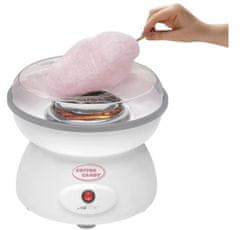 Clatronic Candy Floss Maker Clatronic ZWM 3478, 500 W, bela, hitro in enostavno pridelovanje sladkih bombonov voska