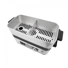 WMF WMF KITCHENminis parni kuhar s 2 košaricama, 900 W, črn in nerjaveče jeklo, LCD zaslon, 4.3 L, countertop