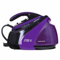 Morphy Richards Morpy Richards AutoClean Speed Steam Pro 1,6 L, keramična podloga, 3000 W, vijolična, sistem proti vodnemu kamnu, avto izklop