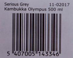 Kambukka Kambukka Olympus Termovka Serious Grey, 500 ml, Pro hladne in vroče napitke, Nerjaveče jeklo, Vodotesna