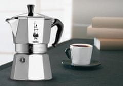 BIALETTI Bialetti Moka Express Moka aparat 0.23 L iz aluminija - 4 skodelice, brez posode za pranje v pomivalnem stroju