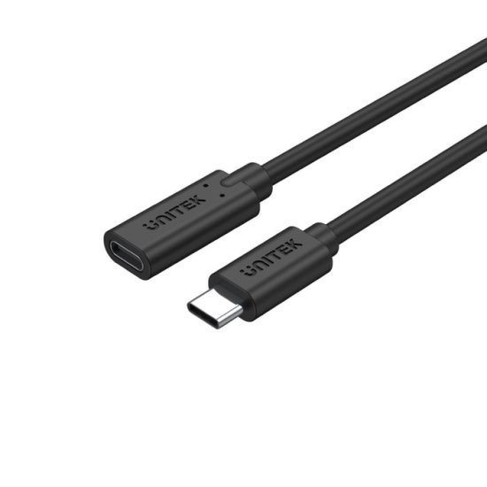 Unitek UNITEK C14086BK-1.5M USB kabel USB 3.2 Gen 2 (3.1 Gen 2) USB-C, črn, dolžina 5 m, hitrost prenosa do 10 Gbit/s