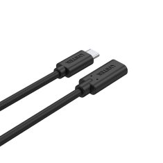 Unitek UNITEK C14086BK-1.5M USB kabel USB 3.2 Gen 2 (3.1 Gen 2) USB-C, črn, dolžina 5 m, hitrost prenosa do 10 Gbit/s