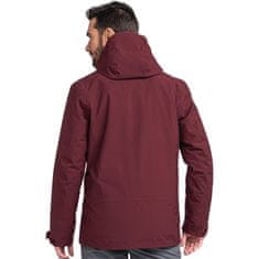 Schöffel Jakne uniwersalne bordo rdeča M Wander winterjacke Auerspitz 3in1