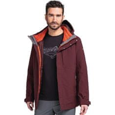 Schöffel Jakne uniwersalne bordo rdeča M Wander winterjacke Auerspitz 3in1