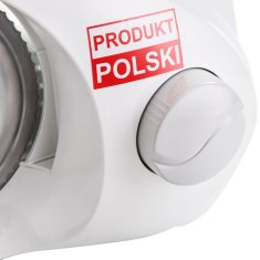 slomart Električni rezalnik SMAPP Slicer 294.5 v beli barvi - enostavno čiščenje, varnostna zaklopka, nerjaveče jeklene rezila.