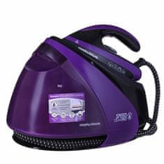 Morphy Richards Morpy Richards AutoClean Speed Steam Pro 1,6 L, keramična podloga, 3000 W, vijolična, sistem proti vodnemu kamnu, avto izklop