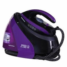 Morphy Richards Morpy Richards AutoClean Speed Steam Pro 1,6 L, keramična podloga, 3000 W, vijolična, sistem proti vodnemu kamnu, avto izklop