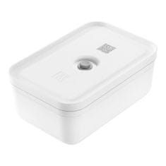 slomart ZWILLING FRESH & SAVE 1.6 L Malica posoda, plastična, s pokrovom, hermetična, dvokomorna, siva/bela