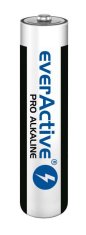 everActive Alkalinske baterije everActive Pro LR03 AAA - 10 kosov, dolga življenjska doba 10 let, 1.5 V, enkratna uporaba