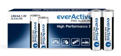 everActive Alkalne baterije everActive Pro Alkaline LR6 AA - paket 10 kosov, 1.5 V, 3000 mAh, enkratne, okolju prijazne.