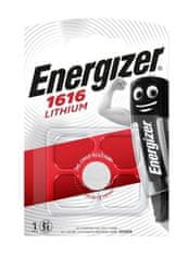 Energizer Baterija ENERGIZER CR1616, 3V, 1 kos, gumbna/kovinska, široka 16 mm, višina 1.6 mm, hitra dostava 24h