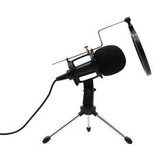 KEDO Mikrofon namizni z stojalom, POP filter