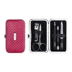 Gabriella Salvete TOOLS Manicure Kit Odtenek magenta Set pilica za nohte + škarje za nohte + pinceta + ščipalec + orodje za potiskanje obnohtne kožice