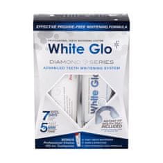 White Glo Diamond Series Advanced teeth Whitening System Set 7-dnevni tretma za beljenje zob 50 ml + zobna pasta Professional Choice 100 ml