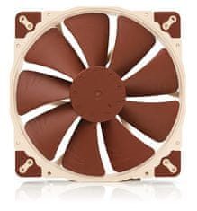 Noctua Noctua NF-A20 PWM Računalniški Ventilator 20 cm Beige in Rjav, 9 Dančkov, Tišina 10,7 dB, 146,9 m³/h