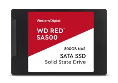 WD Western Digital Red SA500 500 GB 2.5" SSD, SATA III, 3D NAND, hitrost branja 560 MB/s, idealen za PC in prenosnike