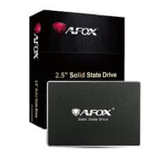 AFOX AFOX 512GB QLC SSD 2.5", hitrost branja 560 MB/s, za PC/Laptop, CE, RoHS, dolga življenjska doba 2M ur