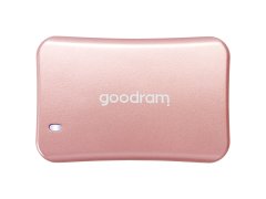 GoodRam Zunanji SSD Goodram 2 TB USB-C, Roza zlato, NVMe, hitrost branja 1600 MB/s, kompaktna in kovinska zasnova