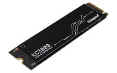 Kingston SSD Kingston Technology KC3000 M.2 1024 GB PCIe 4.0, 7000 MB/s, 3D TLC, s hladilnikom za PC/Laptop