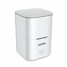 Unitek UNITEK SyncStation Marshmallow M.2 USB 3.2 Gen 2 Type-C - Bela, podpira 2 SSD, hitrost do 10 Gbit/s, z vklopno stikalo