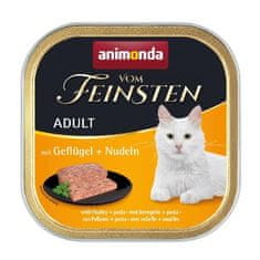 Animonda ANIMONDA Vom Feinsten mokra hrana za mačke z mesom in testeninami - 100 g, brez sladkorja in glutena, za odrasle mačke