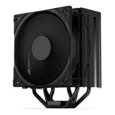 Endorfy Cooler Endorfy Fera 5 Black za procesor, 4 heat pipes, 1800 RPM, podporni procesorski socketi AM4 in LGA 1700, 220 W TDP