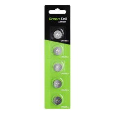 Green Cell Baterija Green Cell XCR03 CR1620, 5 kos, litij, enkratna uporaba, 3V, 70mAh, življenjska doba 3 leta, srebrna barva