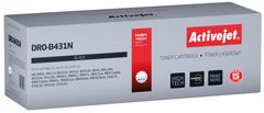 ActiveJet Aktivni toner Activejet DRO-B431N (kompatibilen z OKI 44574302) - Črni, 25000 strani, laser, 1 kos