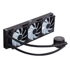 Cooler Master Cooler Master MasterLiquid 360L ARGB sistem za vodno hlajenje procesorja, 3 ventilatorji, črno barvo