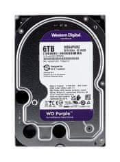 WD Western Digital WD64PURZ 6TB 3.5" HDD za PC, SATA III, 5400 RPM, 256 MB predpomnilnika, zanesljivo shranjevanje podatkov