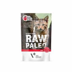 VetExpert RAW PALEO Sterilizirana Mokra Hrana za Mačke z Govedino - 100 g, Brez Zrn, Brez Sladkorja, Podpora Prebavi