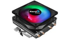 Aerocool Aerocool Air Frost 4 Procesorski hladilnik 9 cm, črn, RGB, za različne procesorske vtičnice, 125W, 1 ventilator