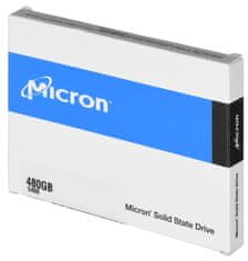 Micron SSD Micron 5400 PRO 480GB SATA 2.5" MTFDDAK480TGA - Visoka zmogljivost in varnost za strežnike in delovne postaje