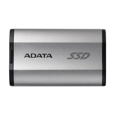 slomart ADATA SD810 1 TB Zunanji SSD, vodoodporen in prašnosleden, USB 3.2 Gen 2x2, črn/srebrn, 5-letna garancija