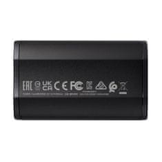slomart ADATA SD810 2 TB USB Type-C SSD, vodoodporen, prahoodporen, hitrosti branja in pisanja do 2000 MB/s, črn.