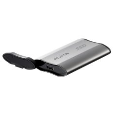 slomart ADATA SD810 1 TB Zunanji SSD, vodoodporen in prašnosleden, USB 3.2 Gen 2x2, črn/srebrn, 5-letna garancija