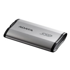 slomart ADATA SD810 1 TB Zunanji SSD, vodoodporen in prašnosleden, USB 3.2 Gen 2x2, črn/srebrn, 5-letna garancija