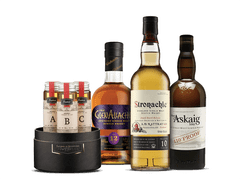 flaviar Whisky Tasting box The Gems of Caledonia 3 x 0,045 l