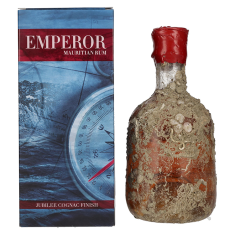 Emperor Rum DEEP BLUE Jubilee Cognac Finish + GB 0,7 l