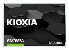 KIOXIA Kioxia EXCERIA 2.5" SSD 960 GB, SATA III, TLC, 540 MB/s branje in 555 MB/s zapis, visoka zanesljivost in zmogljivost