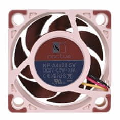 Noctua Noctua NF-A4X20 5V ventilator za računalnik, 40 mm, bronast, bež, 14,9 dB, 5000 RPM, 1 ventilator, vključno s sidriščem