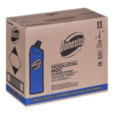 Domestos DOMESTOS BLC OXF REG 12x1L - Uničevalec in zaščita za keramiko in porcelan, učinkovito čiščenje v kopalnici