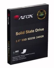 AFOX AFOX SSD 240GB TLC - visoka hitrost do 555 MB/s, 2.5", SATA III, zanesljivost in dolgo življenje komponent!