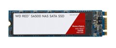 WD Western Digital Red SA500 M.2 500 GB SSD, SATA III, 3D NAND, 560 MB/s branje, 530 MB/s pisanje, za PC in prenosnike