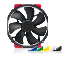 Noctua Računalniški ventilator Noctua NF-A15 HS-PWM chromax.black.swap, 140 mm, črn, tiho delovanje, PWM podpora