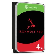 Seagate Seagate IronWolf Pro 4 TB 7200 RPM NAS HDD z 256 MB predpomnilnika, tišina 28 dB, zanesljivost 2 milijona ur