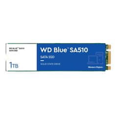 WD Western Digital Blue SA510 1 TB M.2 SSD, Serial ATA III, visoka hitrost branja in pisanja za PC in prenosne računalnike